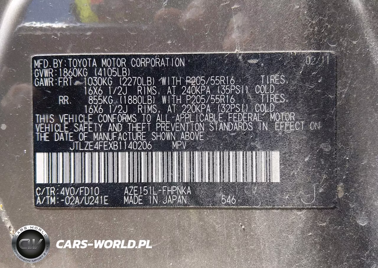2011 Scion Xb VIN:JTLZE4FEXB1140206 - 9