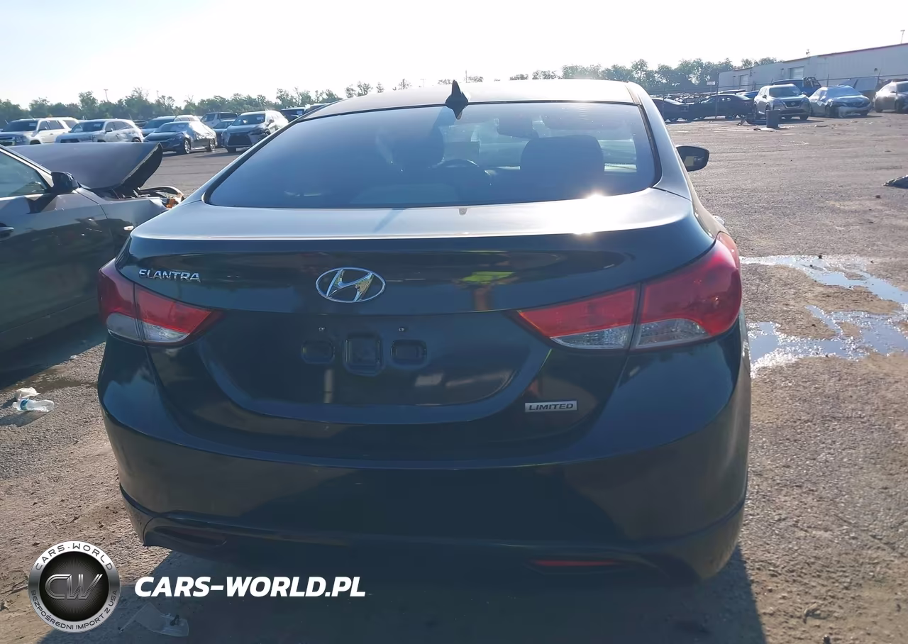 2013 Hyundai Elantra Limited VIN:KMHDH4AE7DU835793 - 16