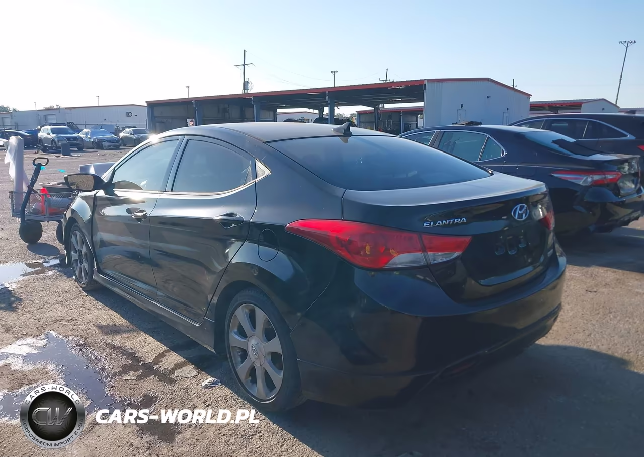 2013 Hyundai Elantra Limited VIN:KMHDH4AE7DU835793 - 3