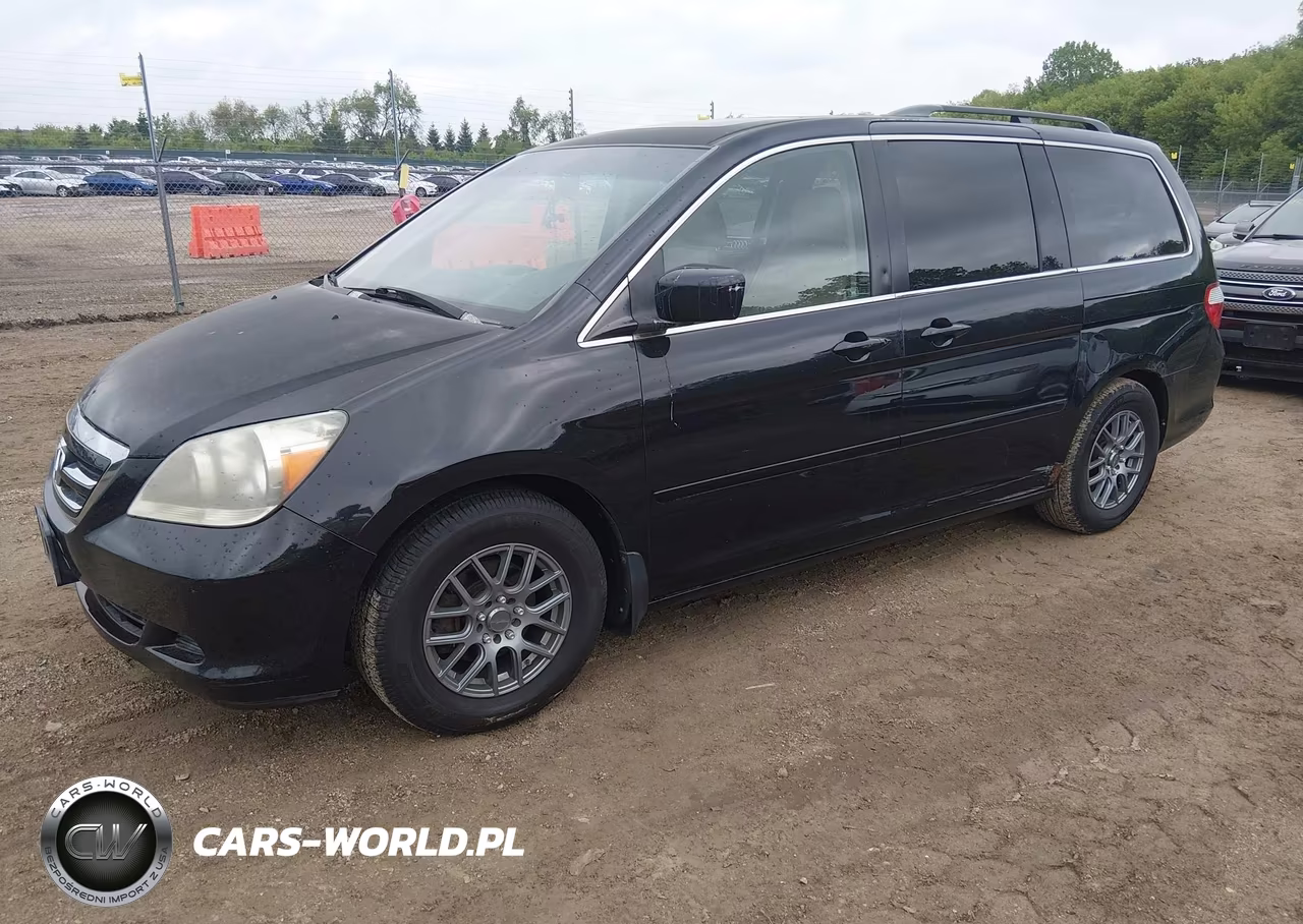 2007 Honda Odyssey Ex-L VIN:5FNRL38717B113744 - 2