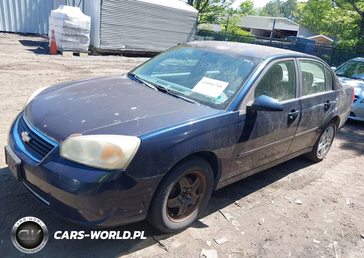 2007 Chevrolet Malibu Lt VIN:1G1ZT58F47F198103 - 2