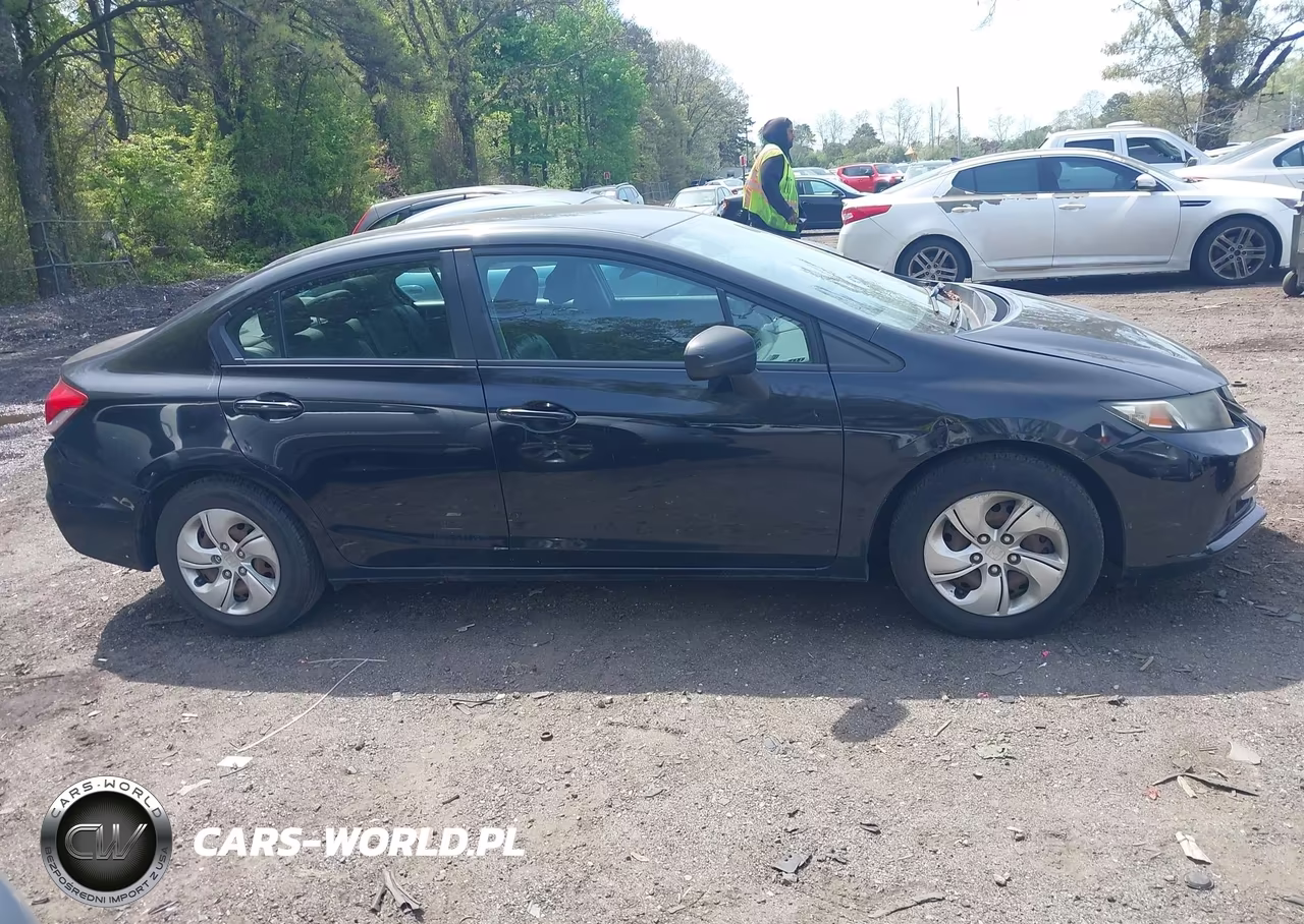 2014 Honda Civic Lx VIN:2HGFB2F59EH537408 - 13