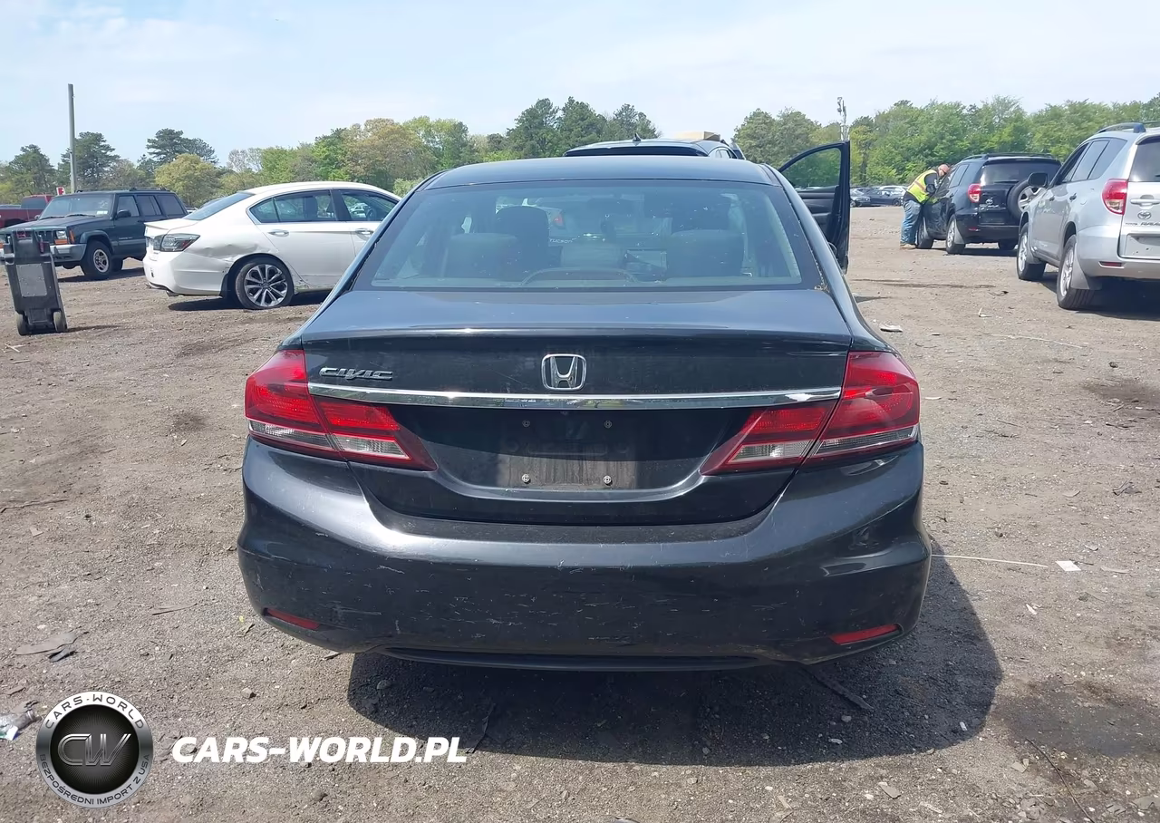 2014 Honda Civic Lx VIN:2HGFB2F59EH537408 - 16