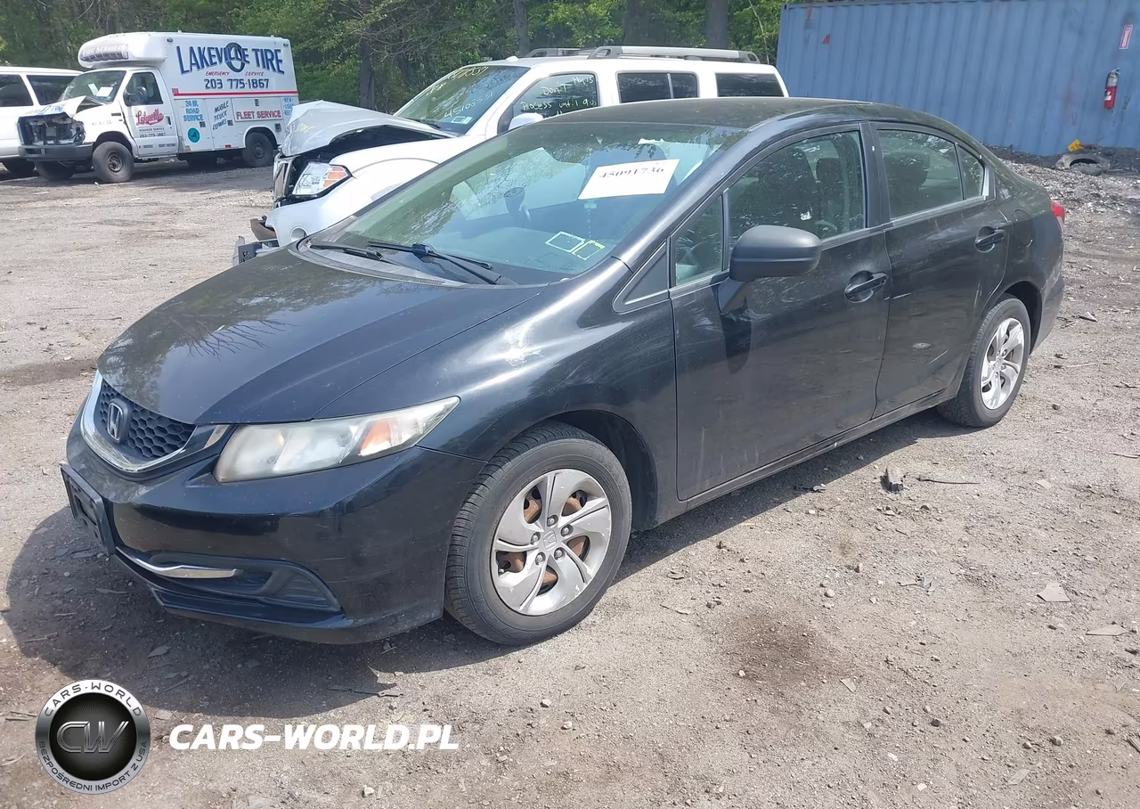 2014 Honda Civic Lx VIN:2HGFB2F59EH537408 - 2