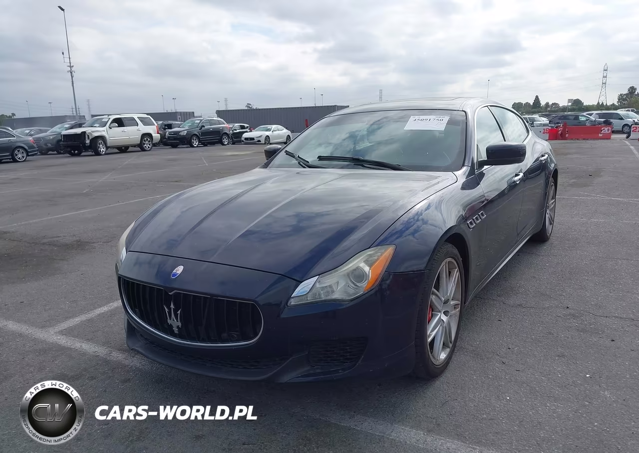 2015 Maserati Quattroporte S Q4 VIN:ZAM56RRA2F1142658 - 2