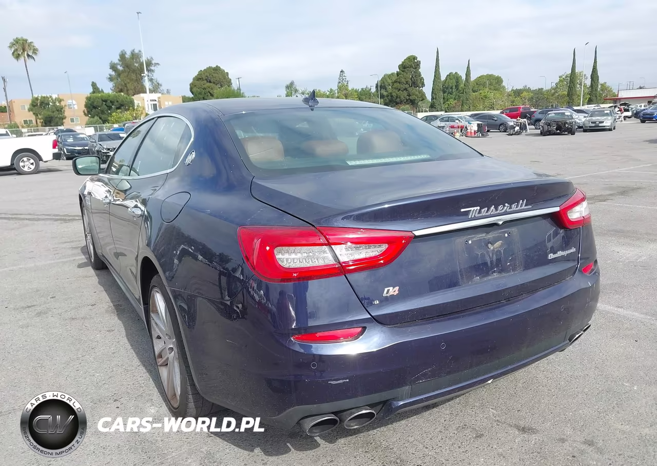 2015 Maserati Quattroporte S Q4 VIN:ZAM56RRA2F1142658 - 3
