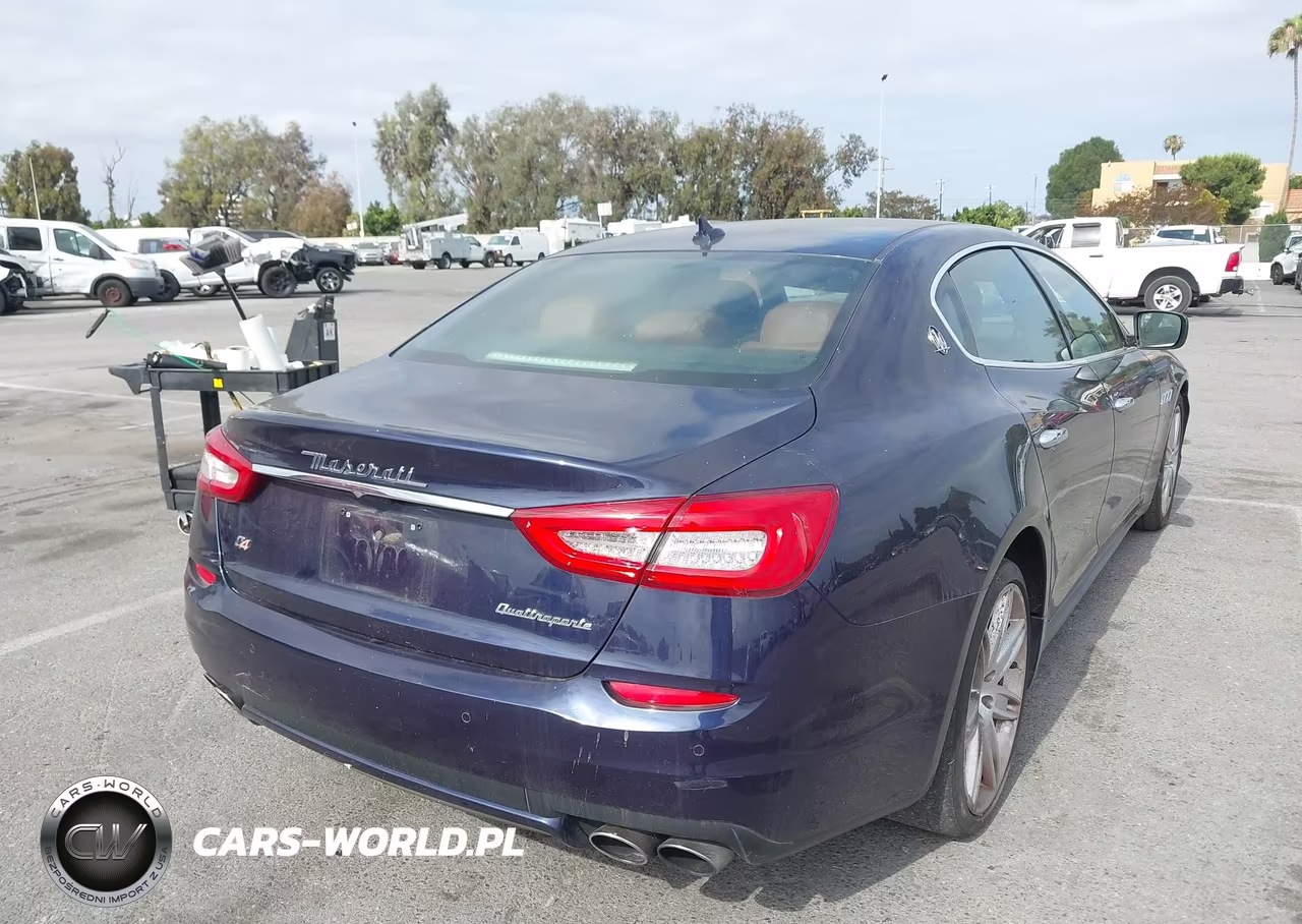 2015 Maserati Quattroporte S Q4 VIN:ZAM56RRA2F1142658 - 4