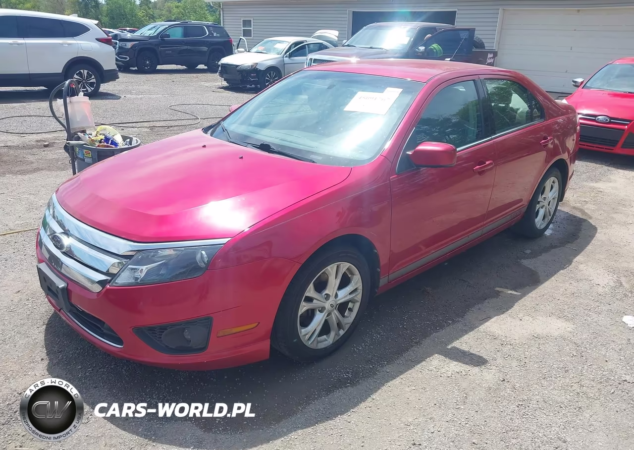 2012 Ford Fusion Se VIN:3FAHP0HA3CR337915 - 2