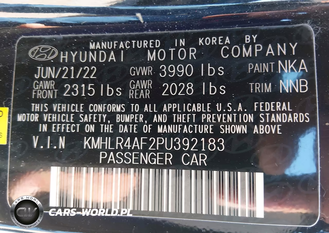 2023 Hyundai Elantra N Line VIN:KMHLR4AF2PU392183 - 9