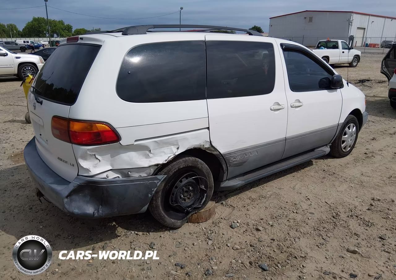 2000 Toyota Sienna Le VIN:4T3ZF13C8YU193328 - 4