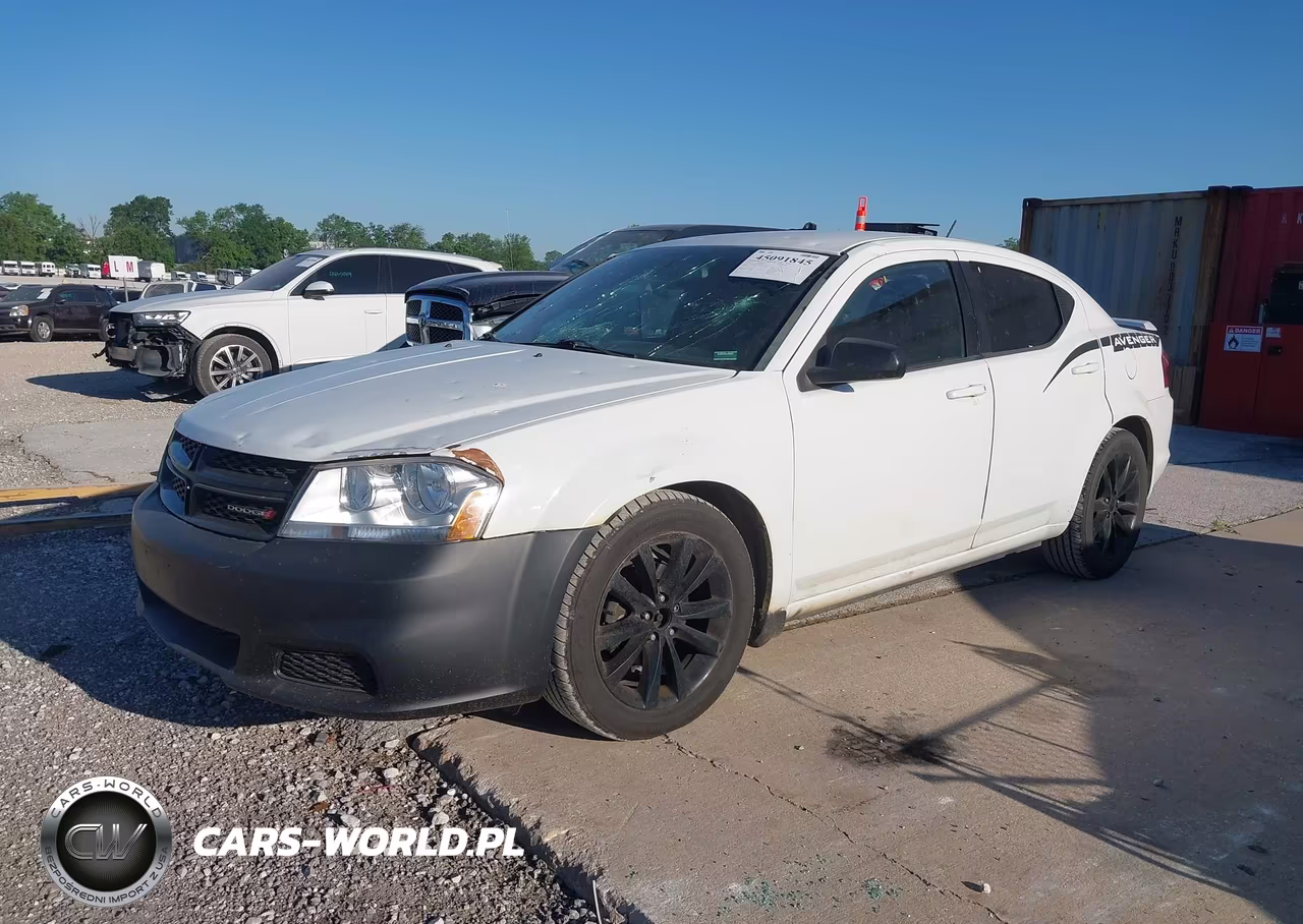 2014 Dodge Avenger Se VIN:1C3CDZAB1EN199449 - 2