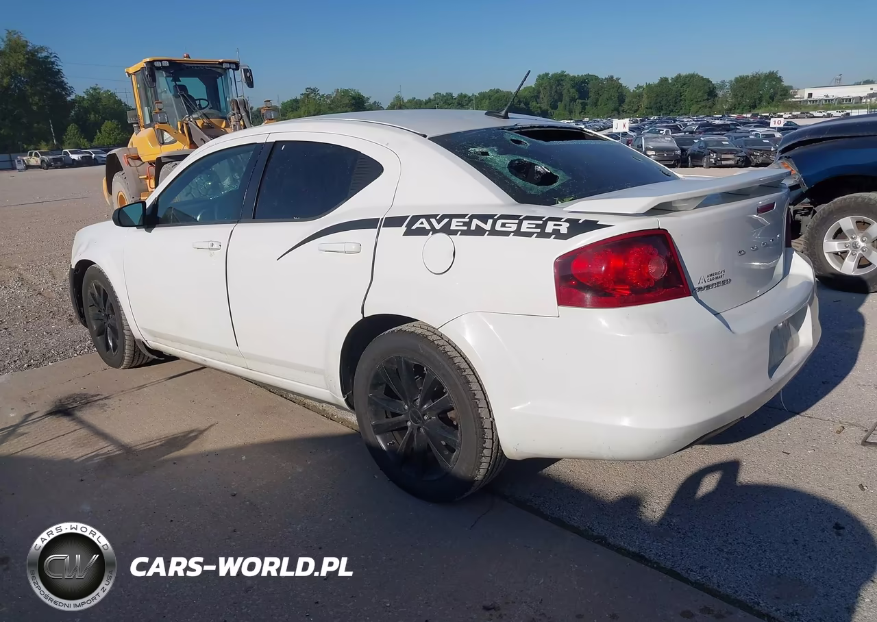 2014 Dodge Avenger Se VIN:1C3CDZAB1EN199449 - 3