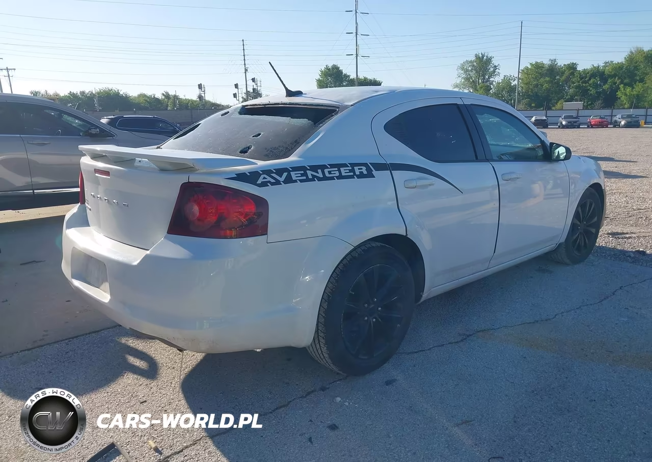 2014 Dodge Avenger Se VIN:1C3CDZAB1EN199449 - 4