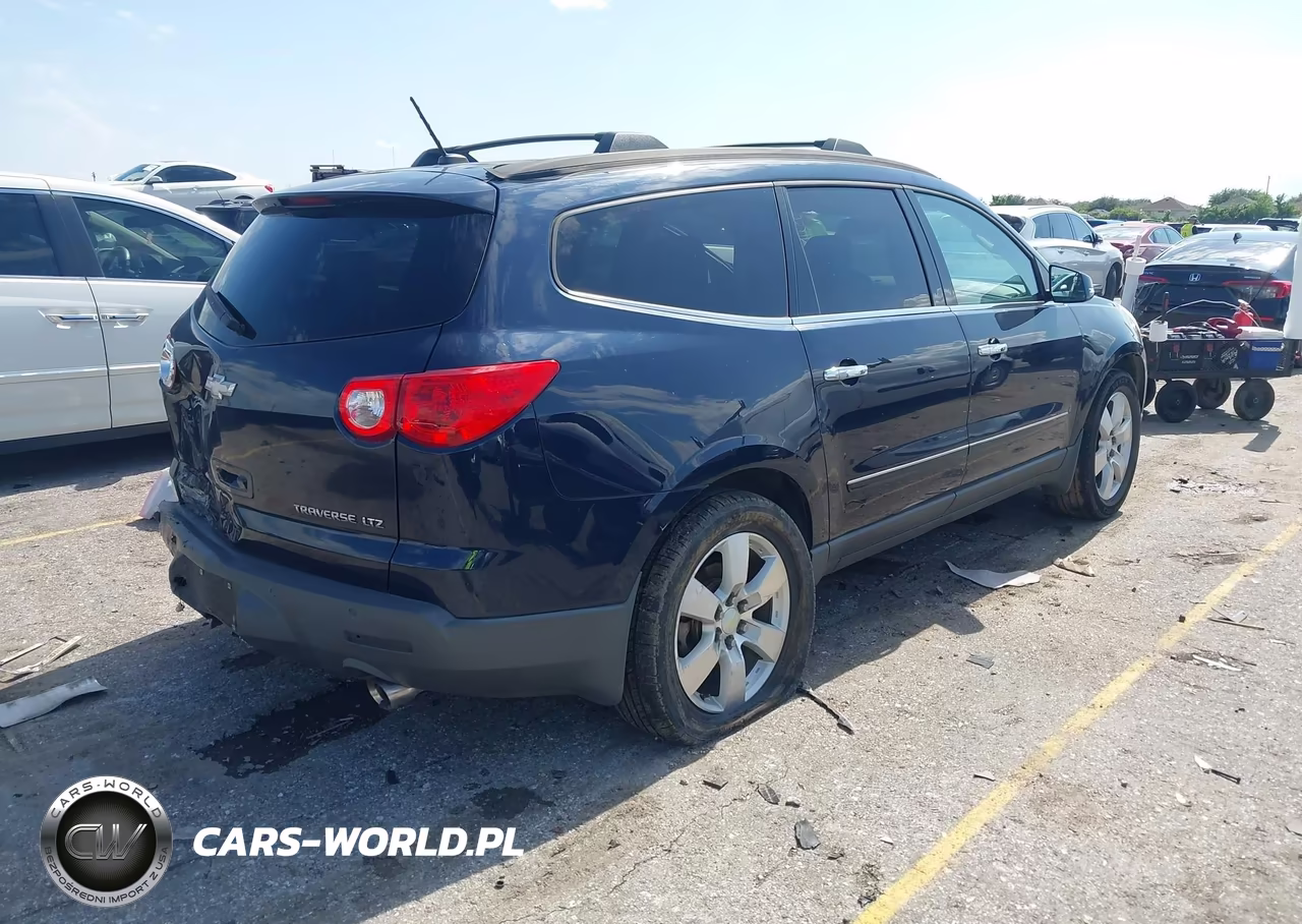 2012 Chevrolet Traverse Ltz VIN:1GNKRLED2CJ316629 - 4