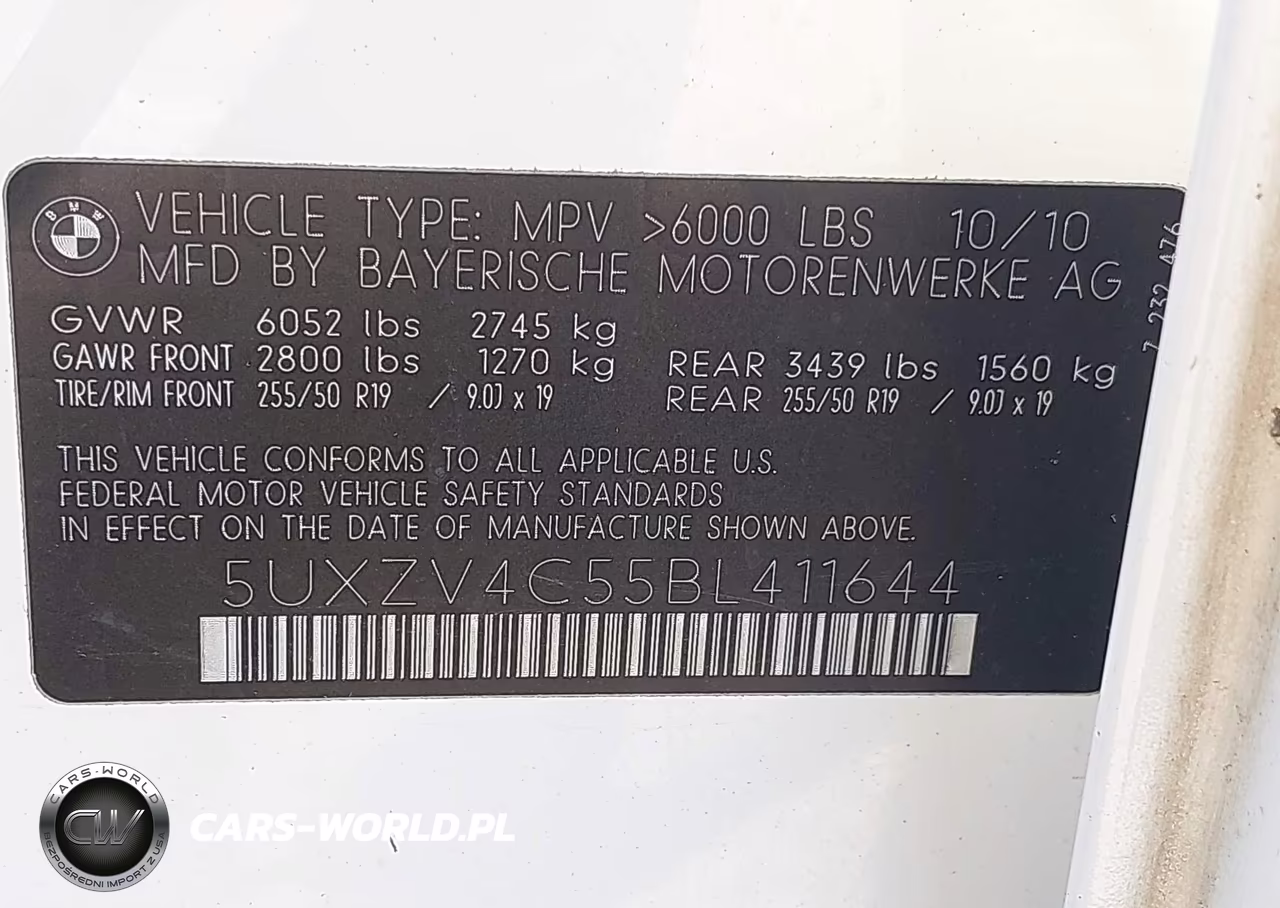 2011 BMW X5 xDrive35I-xDrive35I Premium-xDrive35I Sport Activity VIN:5UXZV4C55BL411644 - 9