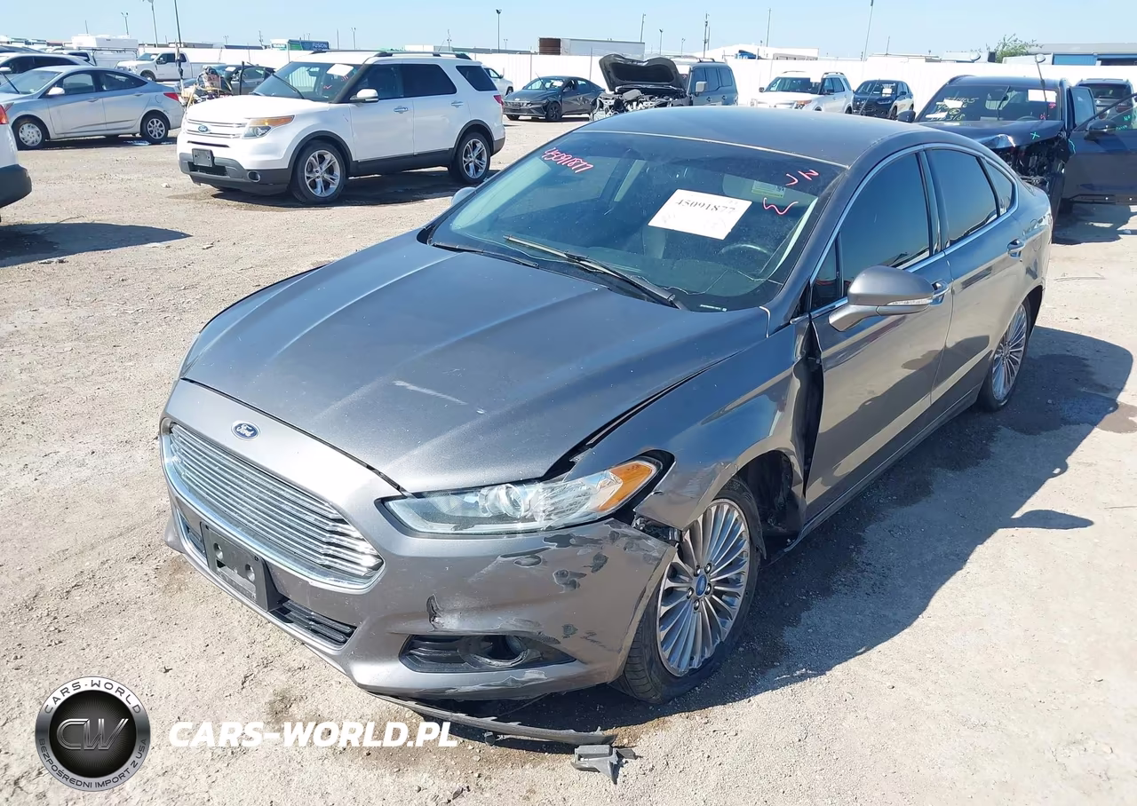 2014 Ford Fusion Titanium VIN:3FA6P0K97ER113717 - 2