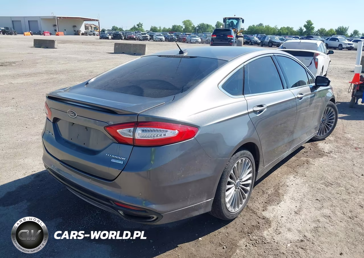 2014 Ford Fusion Titanium VIN:3FA6P0K97ER113717 - 4