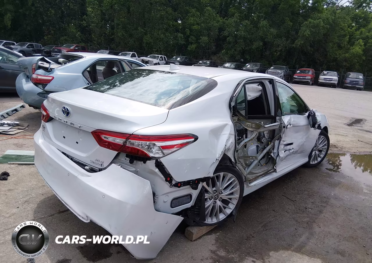 2020 Toyota Camry Xle Hybrid VIN:4T1F31AKXLU545008 - 4