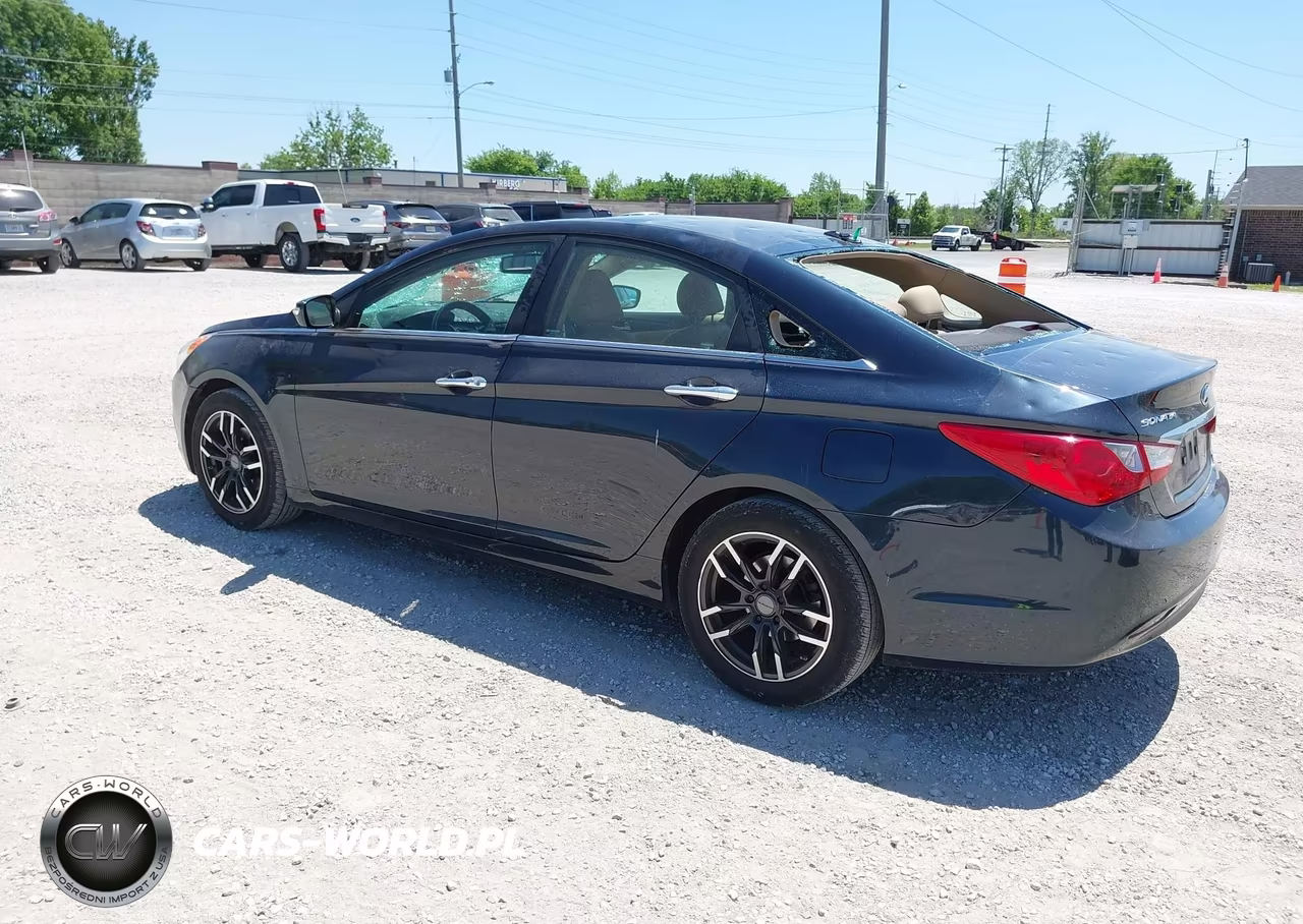 2013 Hyundai Sonata Limited VIN:5NPEC4AC1DH671537 - 3