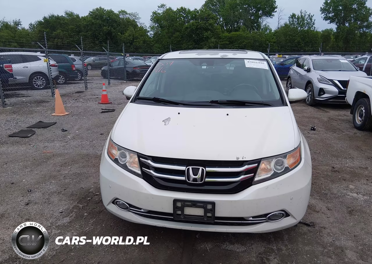 2014 Honda Odyssey Touring-Touring Elite VIN:5FNRL5H92EB092820 - 12
