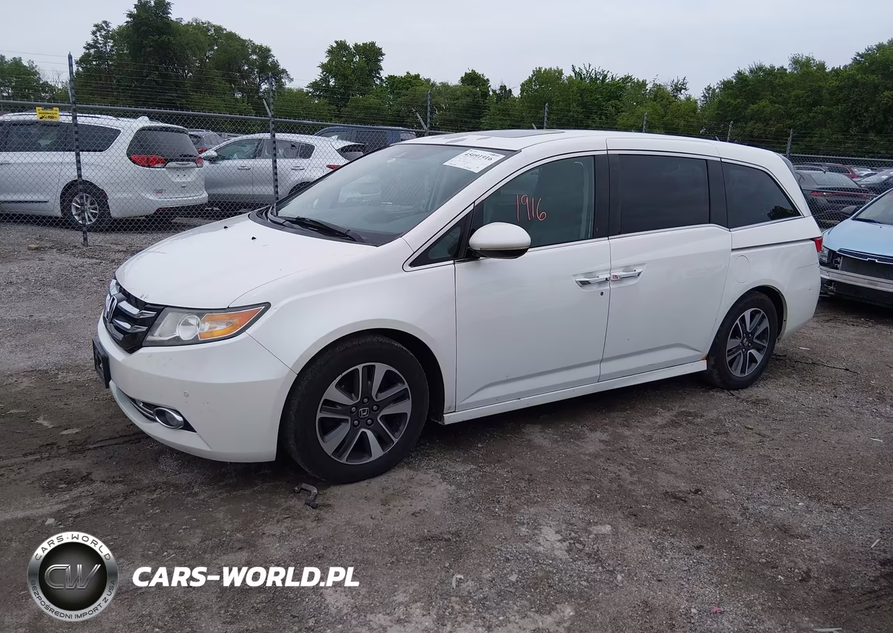 2014 Honda Odyssey Touring-Touring Elite VIN:5FNRL5H92EB092820 - 2