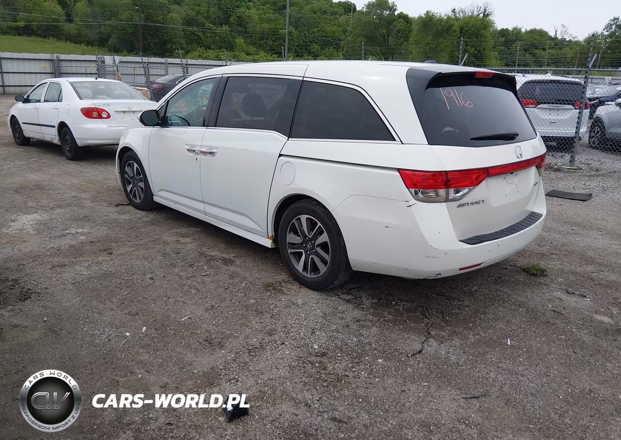 2014 Honda Odyssey Touring-Touring Elite VIN:5FNRL5H92EB092820 - 3