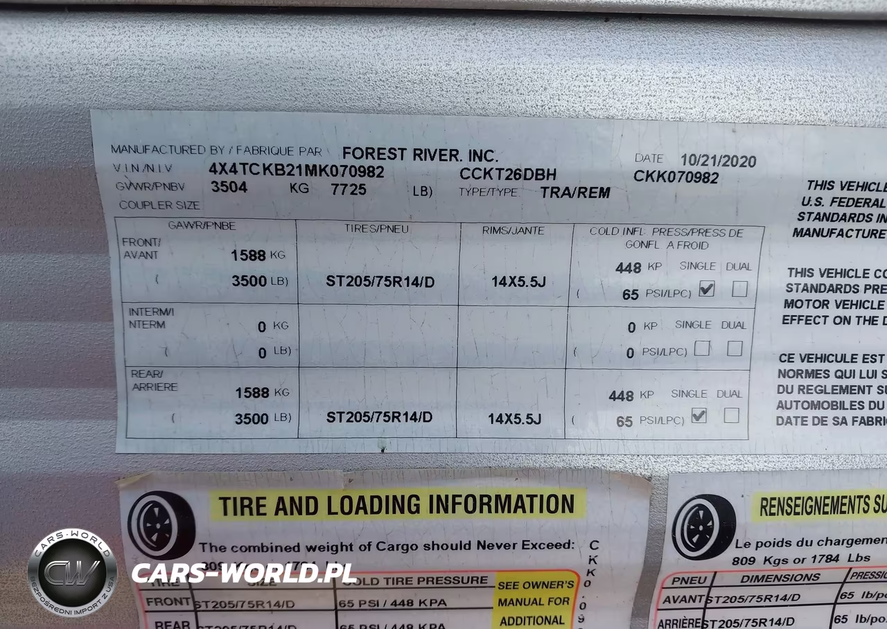 2021 Cherokee Grey W VIN:4X4TCKB21MK070982 - 9