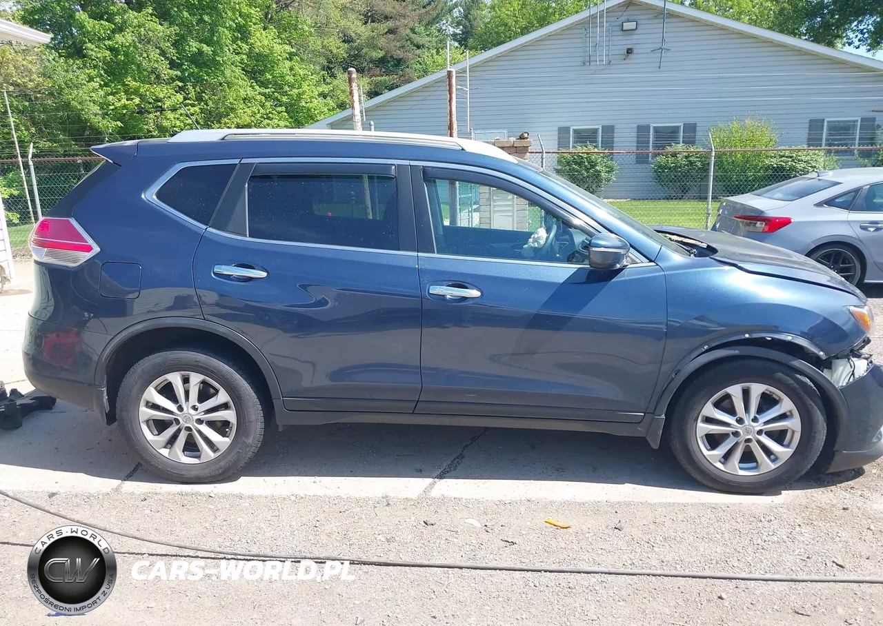 2015 Nissan Rogue Sv VIN:KNMAT2MV1FP512587 - 14