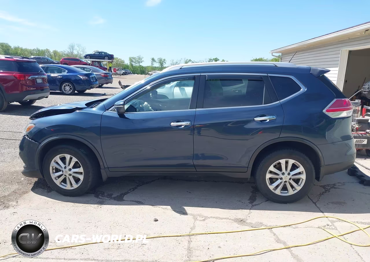 2015 Nissan Rogue Sv VIN:KNMAT2MV1FP512587 - 15