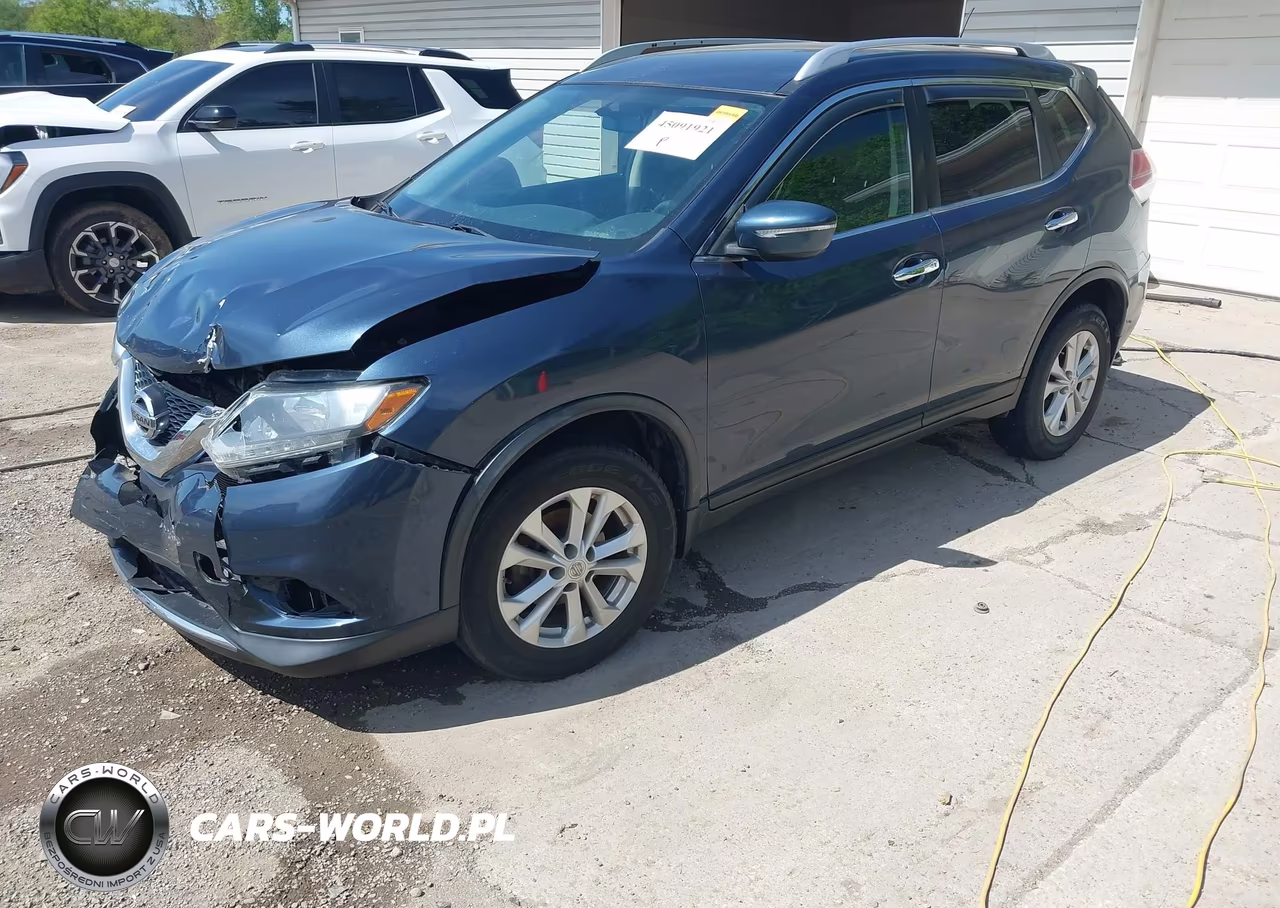 2015 Nissan Rogue Sv VIN:KNMAT2MV1FP512587 - 2
