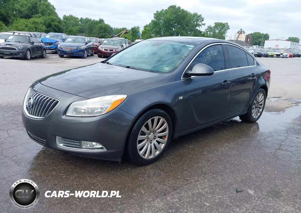 2011 Buick Regal Cxl Russelsheim VIN:W04GT5GC5B1079286 - 2