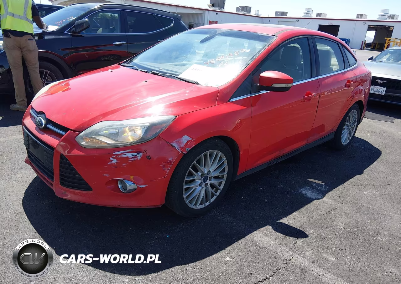 2012 Ford Focus Sel VIN:1FAHP3H28CL339037 - 2