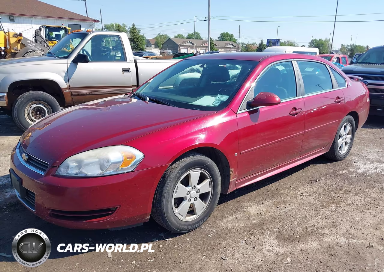 2008 Chevrolet Impala Lt VIN:2G1WV58N981341978 - 2