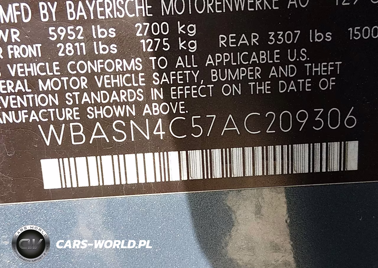 2010 BMW 550I Gran Turismo VIN:WBASN4C57AC209306 - 9