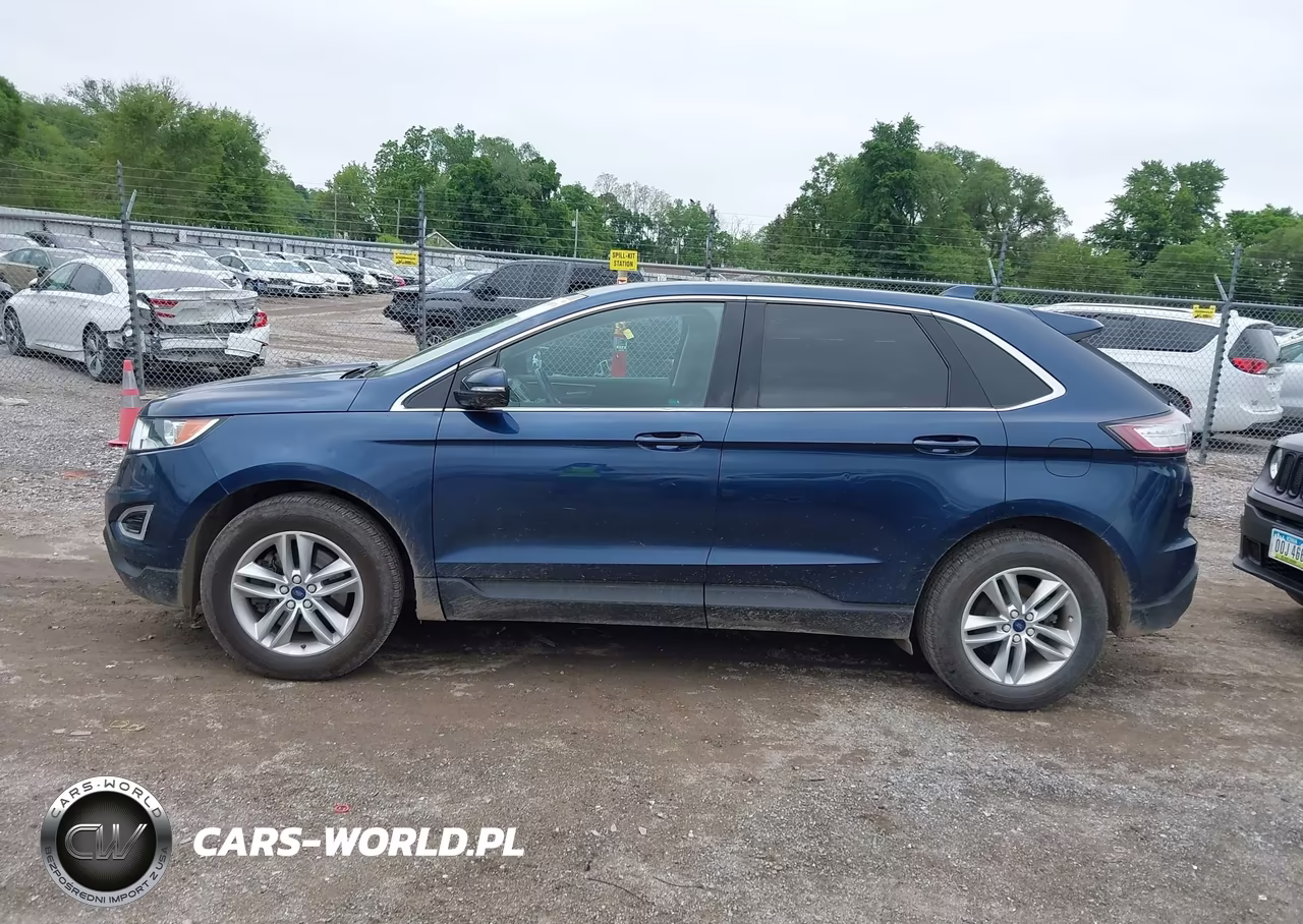 2017 Ford Edge Sel VIN:2FMPK4J99HBC02435 - 14