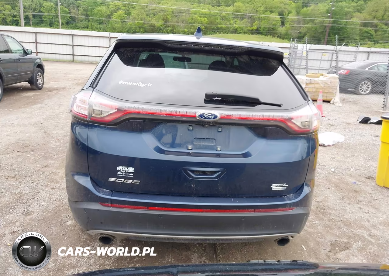 2017 Ford Edge Sel VIN:2FMPK4J99HBC02435 - 16
