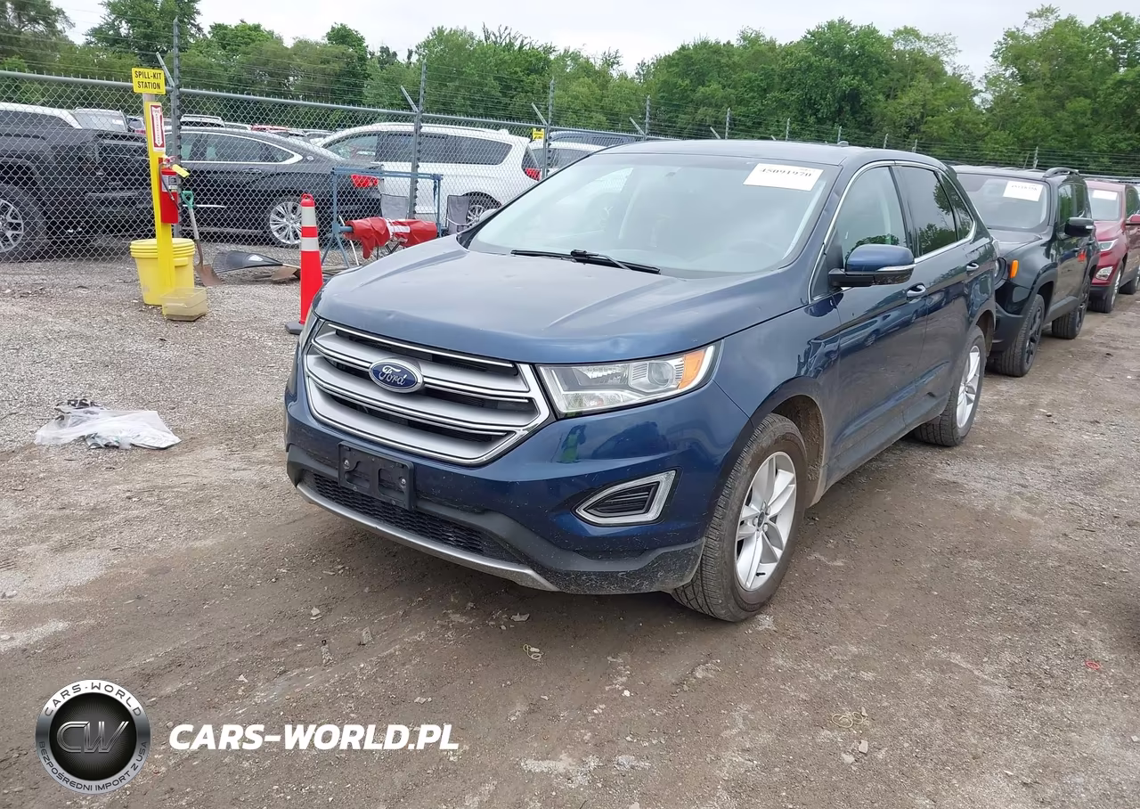 2017 Ford Edge Sel VIN:2FMPK4J99HBC02435 - 2