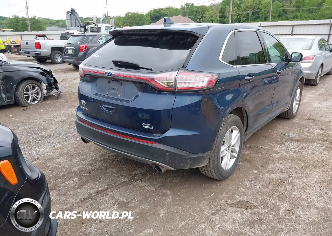 2017 Ford Edge Sel VIN:2FMPK4J99HBC02435 - 4