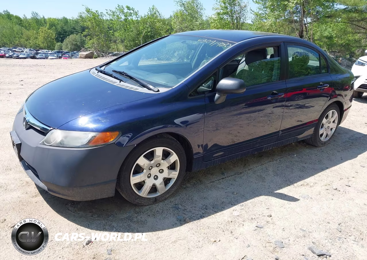 2008 Honda Civic Lx VIN:1HGFA16598L026253 - 2
