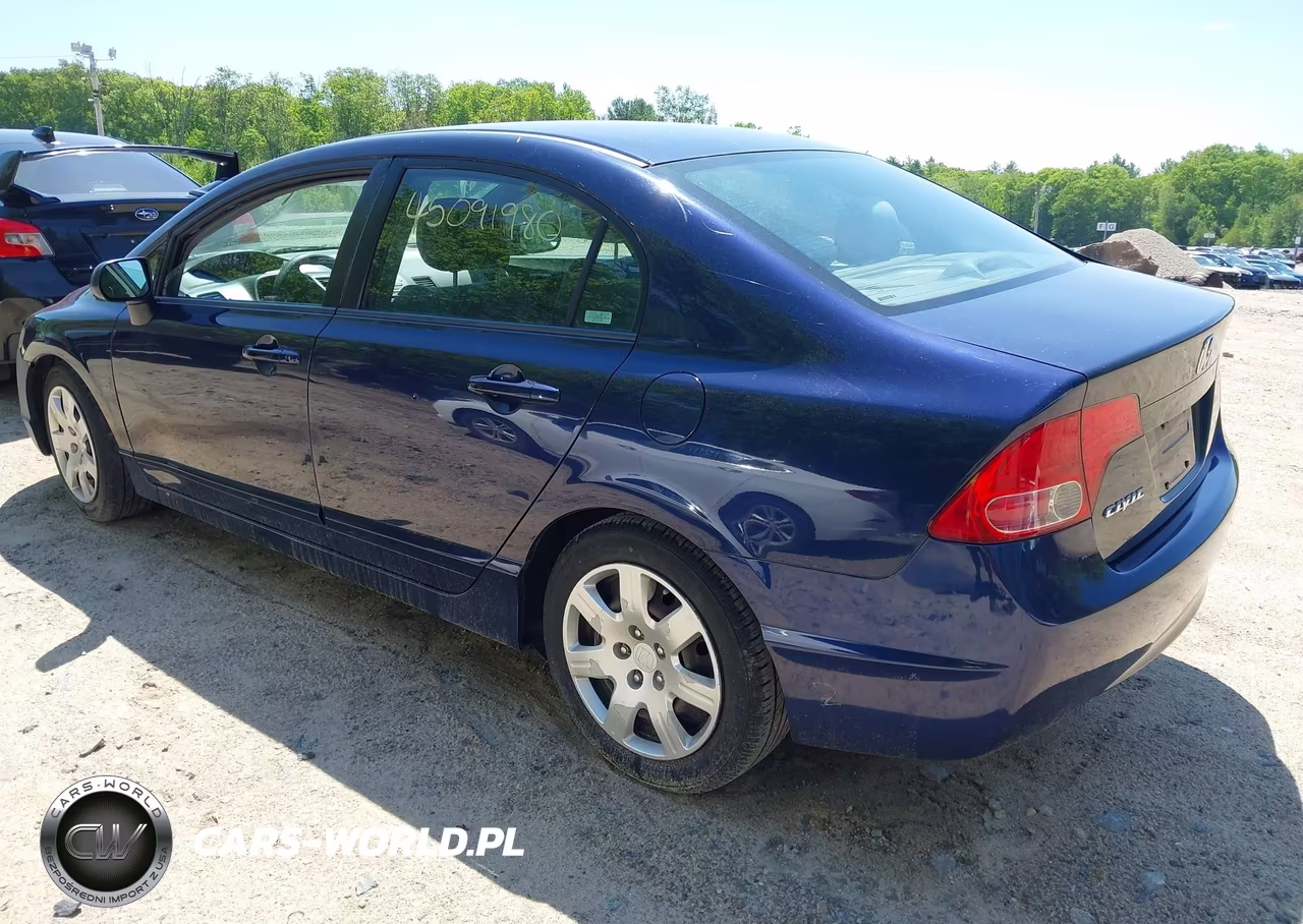 2008 Honda Civic Lx VIN:1HGFA16598L026253 - 3