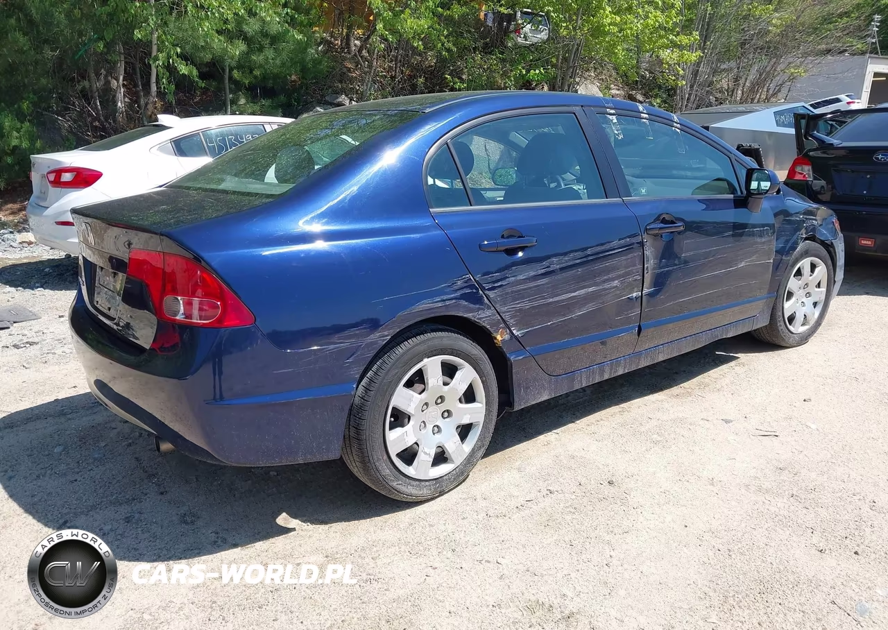 2008 Honda Civic Lx VIN:1HGFA16598L026253 - 4