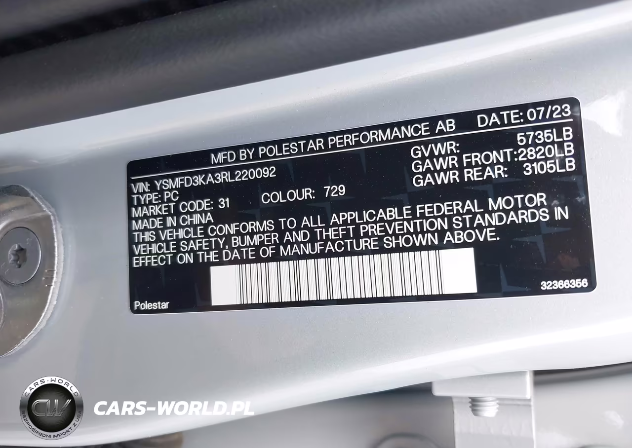 2024 Polestar 2 Long Range Dual Motor-Long Range Dual Motor Plus VIN:YSMFD3KA3RL220092 - 9