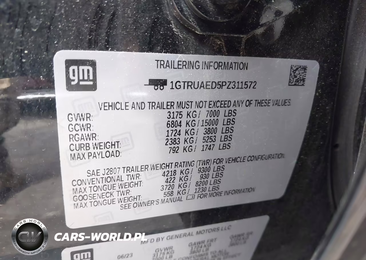 2023 GMC Sierra 1500 4Wd Standard Box Pro VIN:1GTRUAED5PZ311572 - 9