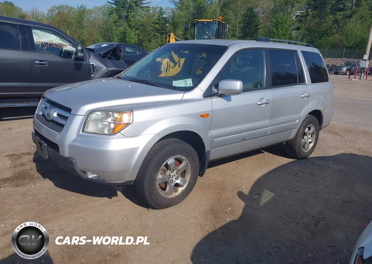 2006 Honda Pilot Ex-L VIN:2HKYF18596H543320 - 2