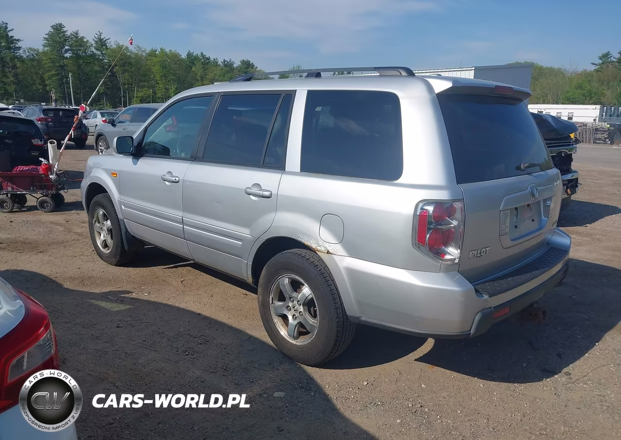 2006 Honda Pilot Ex-L VIN:2HKYF18596H543320 - 3