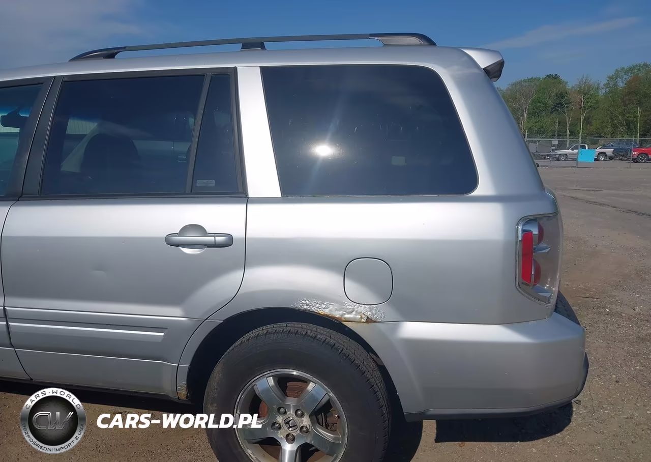 2006 Honda Pilot Ex-L VIN:2HKYF18596H543320 - 6