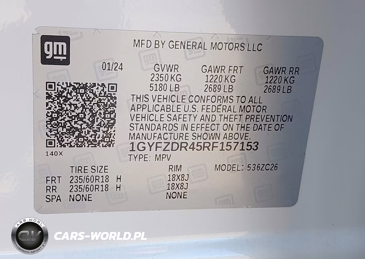 2024 Cadillac Xt4 Awd Premium Luxury VIN:1GYFZDR45RF157153 - 9