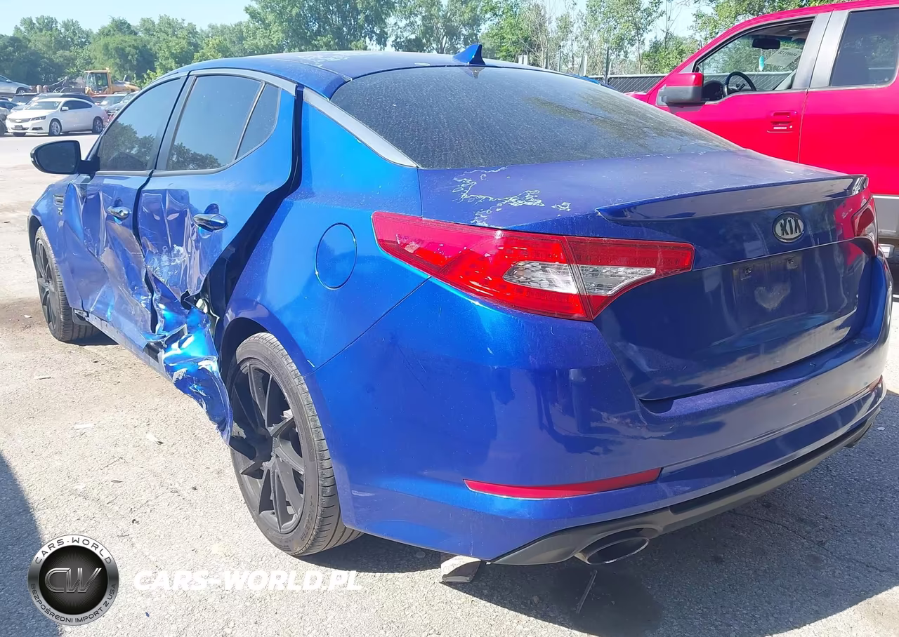 2011 Kia Optima Sx VIN:KNAGR4A64B5095325 - 3