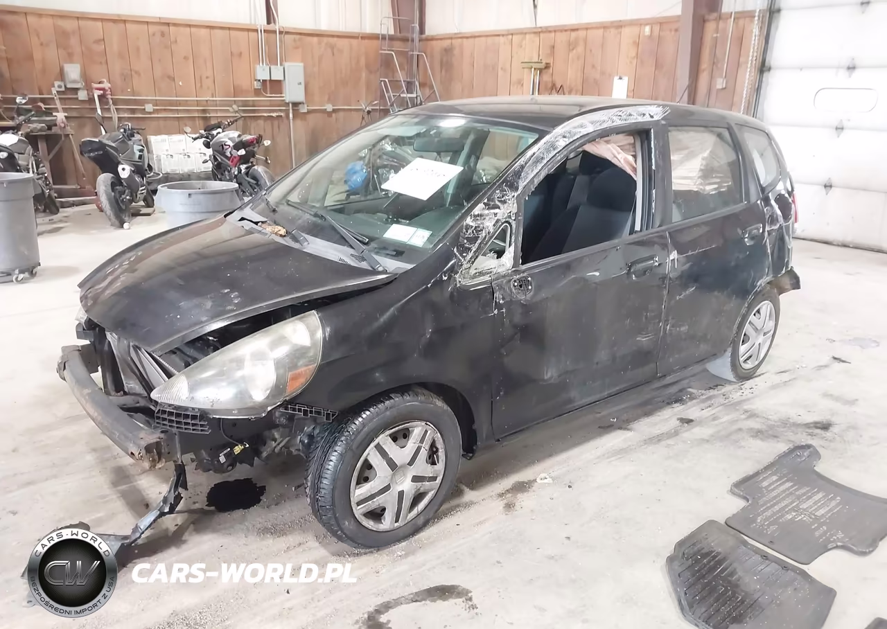 2007 Honda Fit VIN:JHMGD38437S011311 - 2