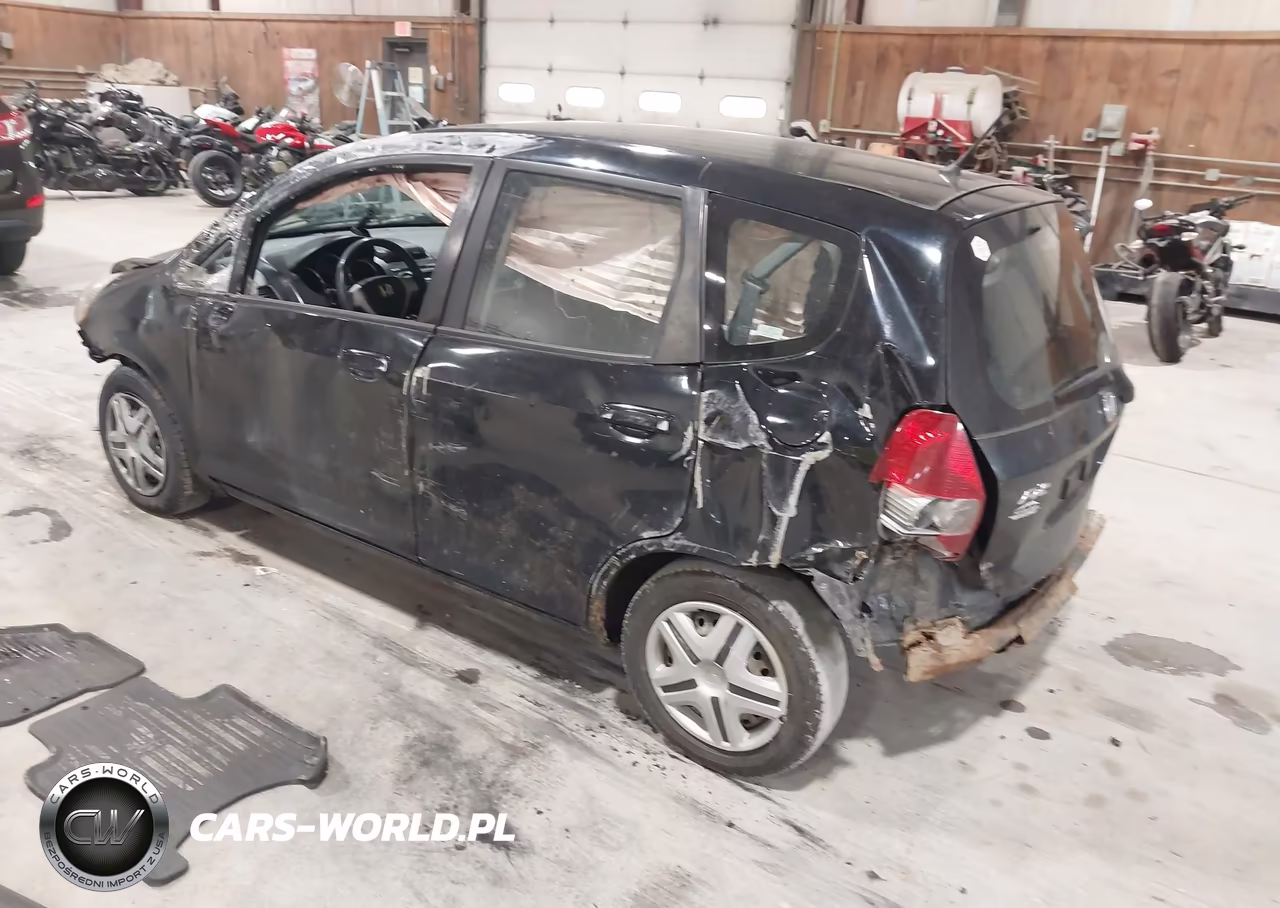 2007 Honda Fit VIN:JHMGD38437S011311 - 3